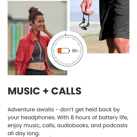 Aeroplex AfterShokz Bone Conduction Headphones - Picture 5 of 8